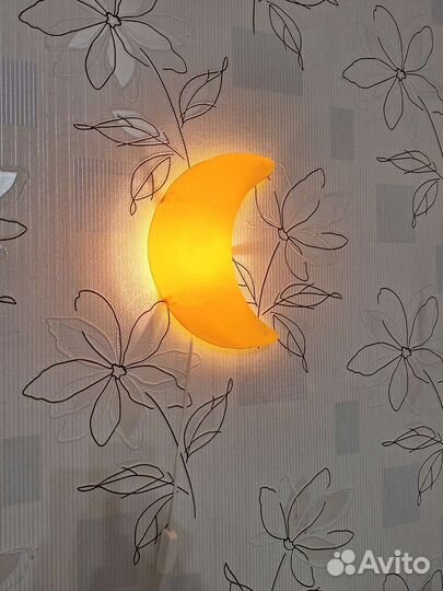 Ночник детский IKEA луна