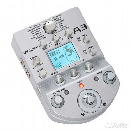 Гитарный процессор Zoom A3