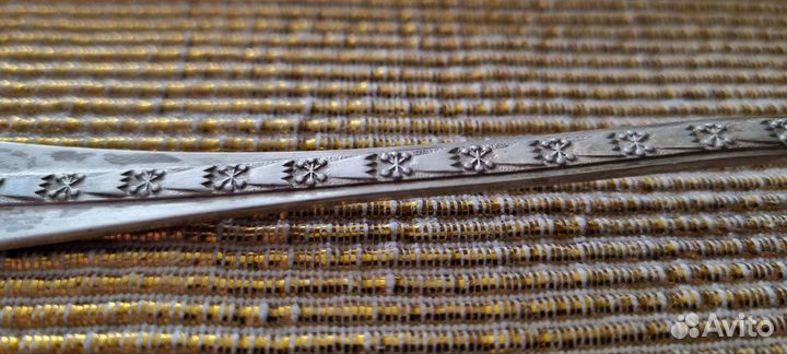 Ложка сервировочная серебряная