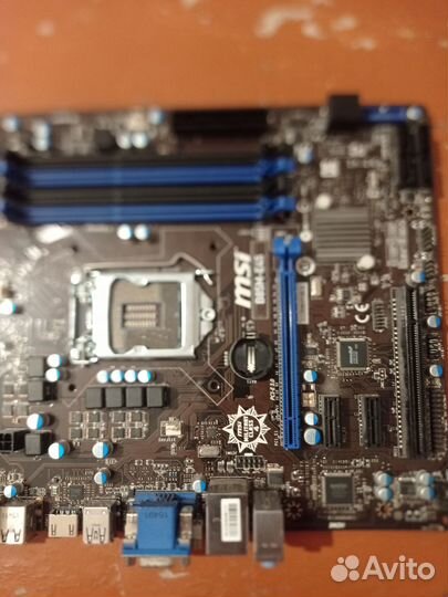 Материнка от msi b85m-e45