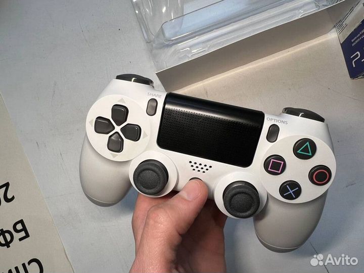 Джойстик геймпад Sony ps 4 DualShock 4 v2 White