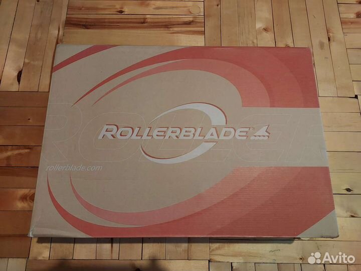 Ролики мужские Rollerblade+защита и чехлы. До 1.09