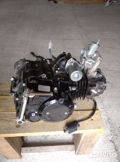 Двигатель на питбайк 125