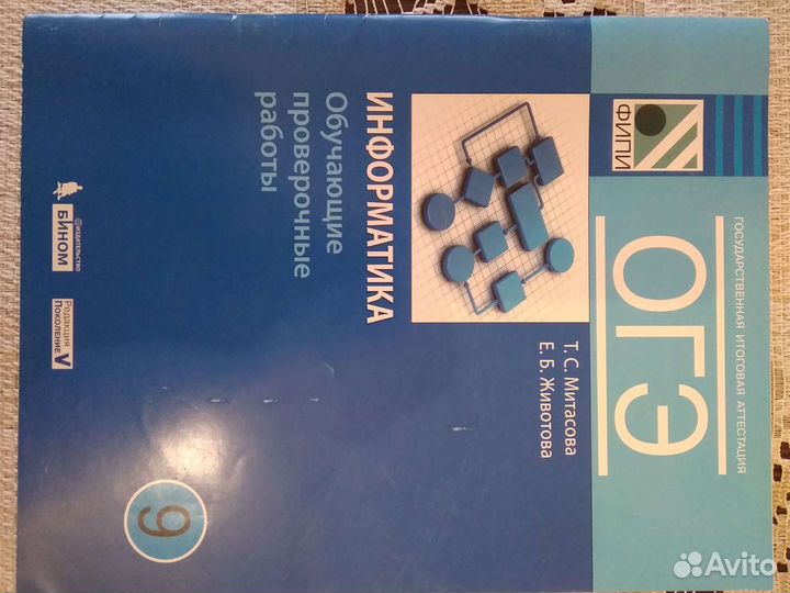 Огэ Информатика Бином. Обучающие проверочные работ