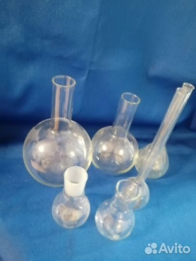 Лабораторная посуда. Химическая посуда. Колбы