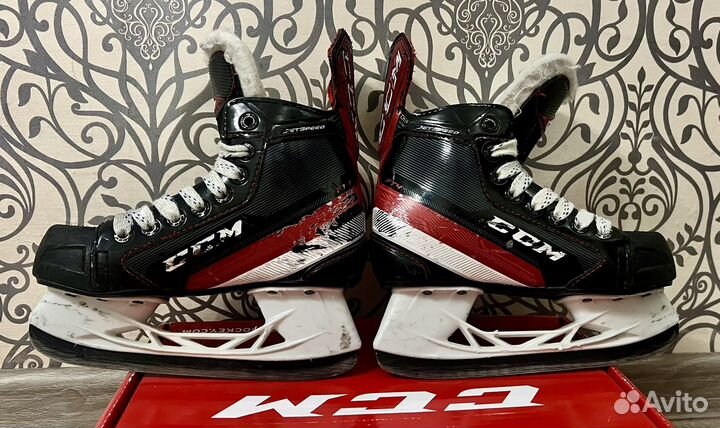 Коньки хоккейные детские CCM Jetspeed ft4 YTH 12,5