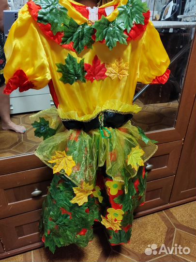 Карнавальный костюм для девочки осень