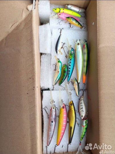 Набор: Воблеры и попперы 26шт