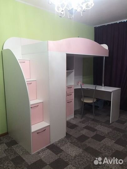 Детский чердак кровать