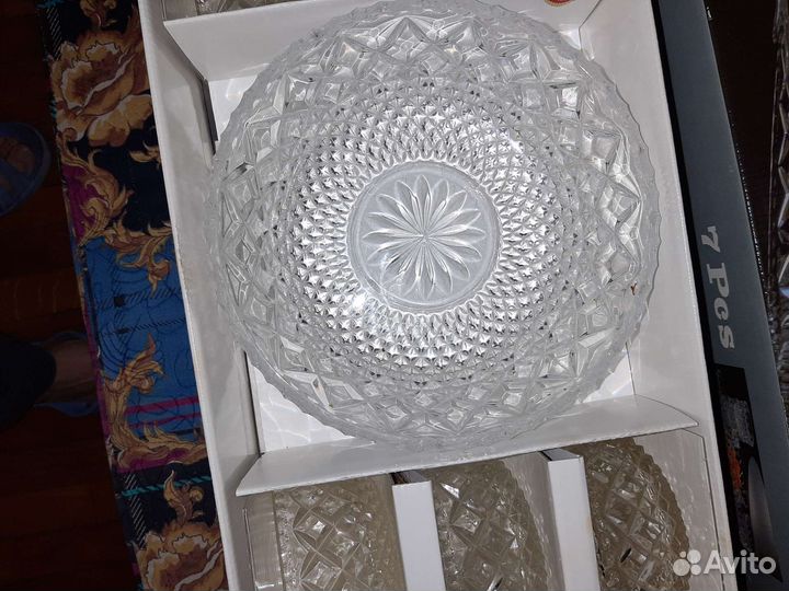 Хрустальные салатники СССР