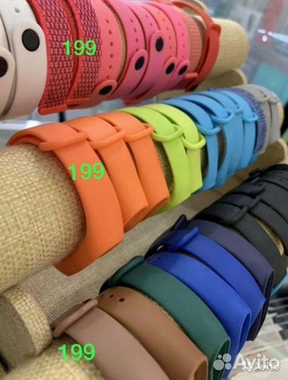 Ремешки на часы apple все серии, Mi band 2,3,4,5,6