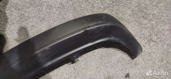 Юбка заднего бампера kia rio 3 рестайлинг