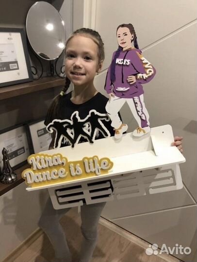 Вешалка для медалей для девочек