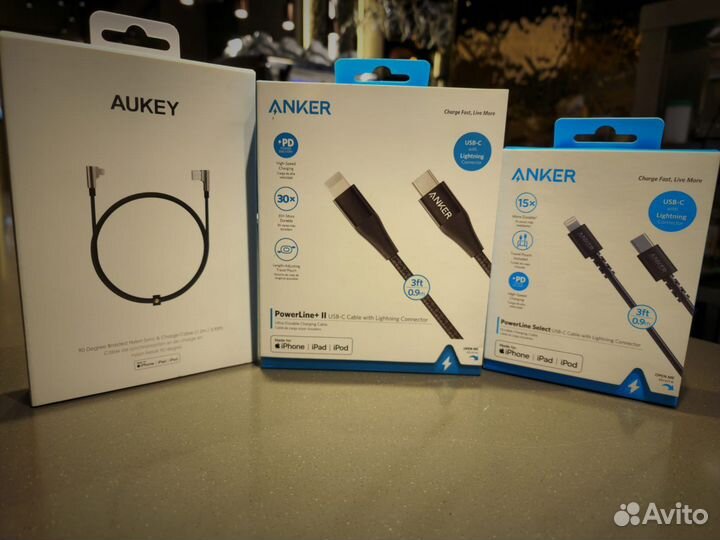 Кабель USB type C - Lightning