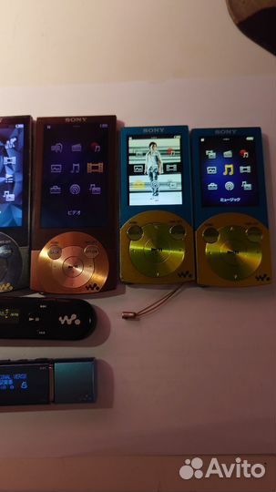 10 шт медиа плеер sony walkman- 1 лотом