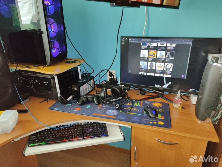 Игровой компьютер (8-ядер ryzen 5600X и GTX-1080)