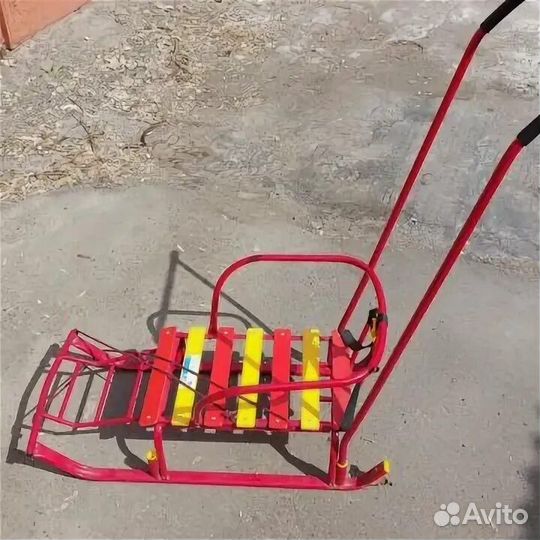 Детские зимние санки