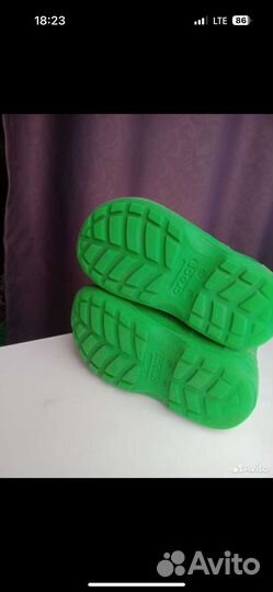 Резиновые сапоги crocs c10