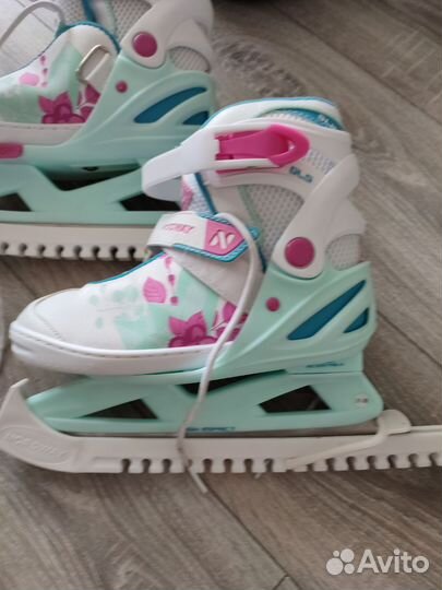 Коньки детские раздвижные nordway