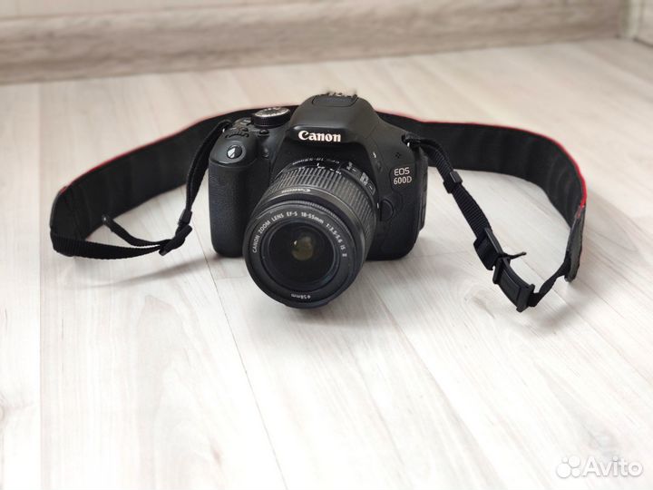 Бронь Фотоаппарат Canon EOS 600D Kit 18-55 IS II