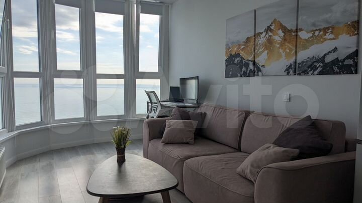 Своб. планировка, 44,5 м², 16/17 эт.