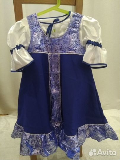 Русский народный сарафан+ блуза+ венок