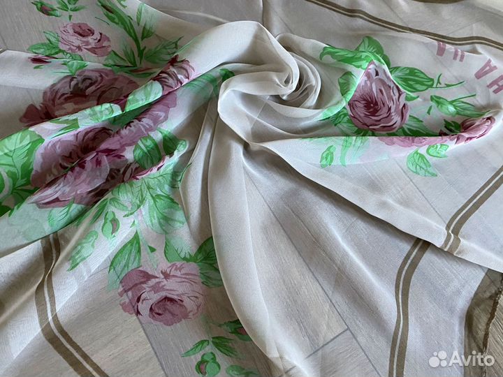 Платок из шифона gucci Цветы