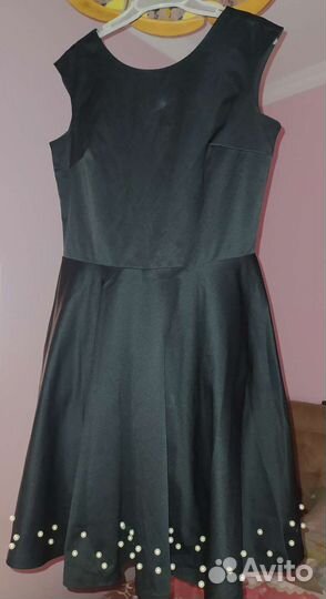 Платье чёрное (выпускной, вечеринка)