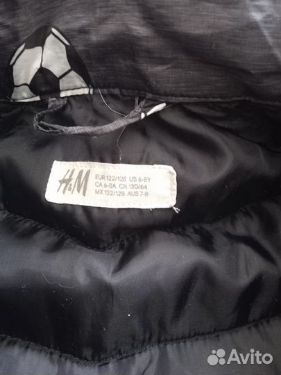 Куртка лёгкая Н&М р.122-128