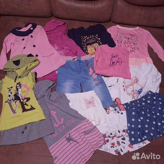 Детская одежда пакетом для девочек