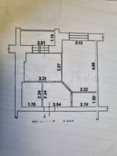 1-к. квартира, 34,5 м², 1/9 эт.
