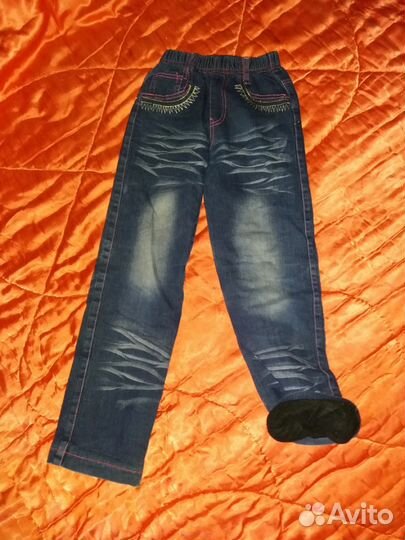 Разные брюки для девочки