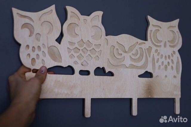 Вешалка настенная Совы