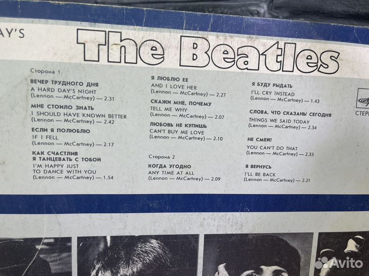 М.23022 Винил Beatles