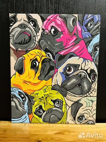 Картина акварель