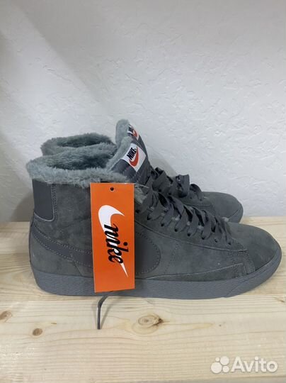 Кроссовки утепленные nike blazer