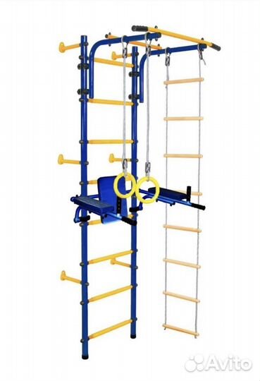 Шведская стенка Атлет «Пристенный с брусьями»