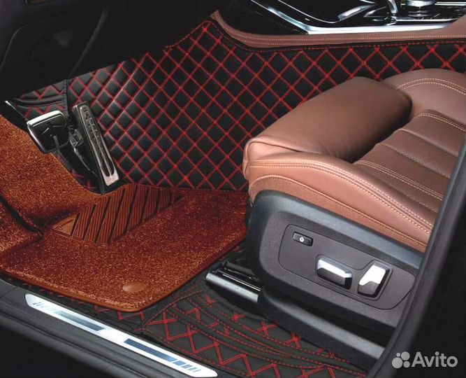 3D Коврики Exeed Салон Багажник из Экокожи