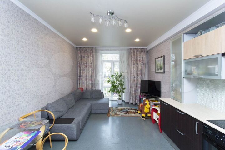 3-к. квартира, 81,2 м², 3/4 эт.