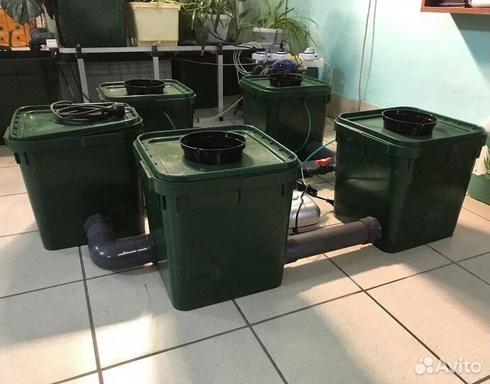 Гидропонная система rdwc HydroPot 5-1