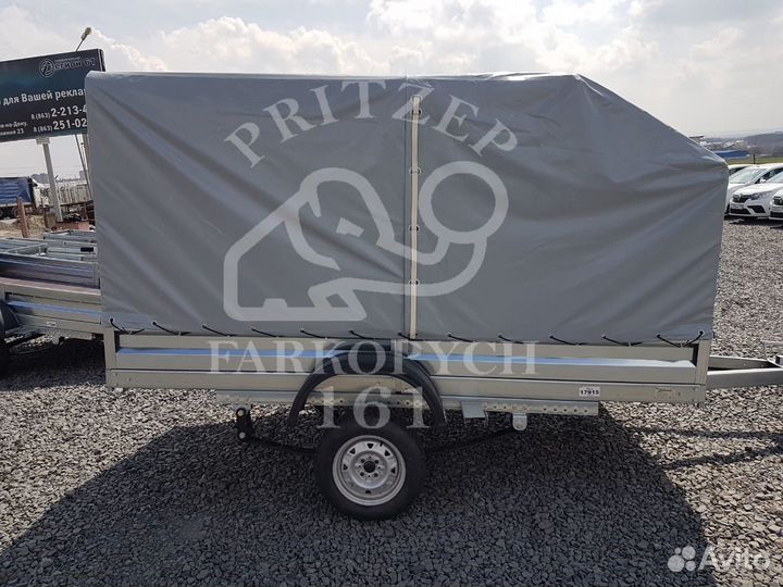 Легковой прицеп Автос 3/1.5 рессора Газель аэро