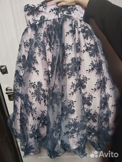 Пышная юбка в пол