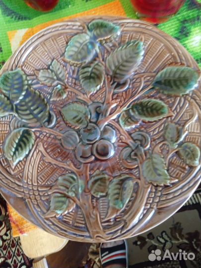 Посуда СССР цветное стекло