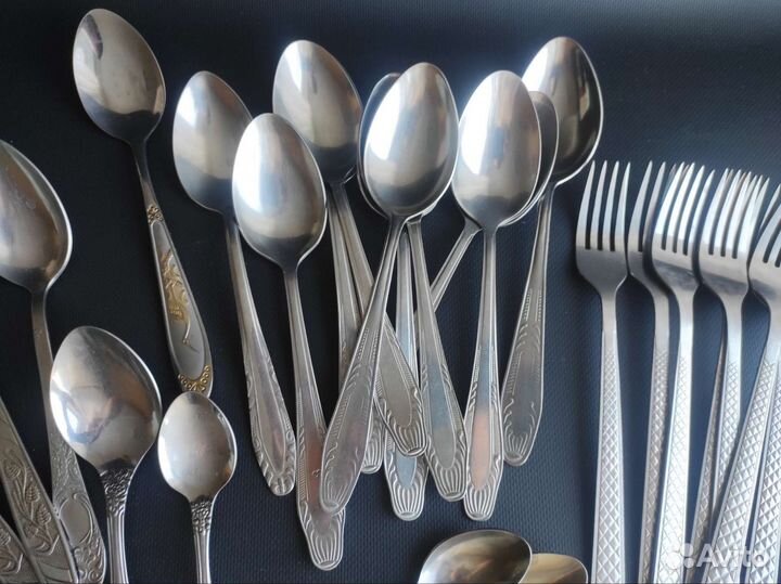 Ложки вилки нержавейка СССР