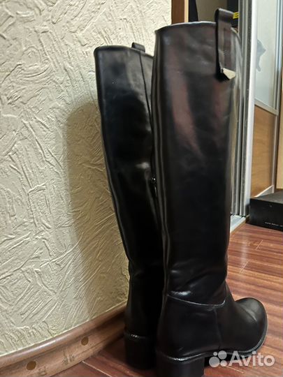Сапоги женские натуральная кожа