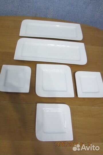 Набор тарелок для бутербродов