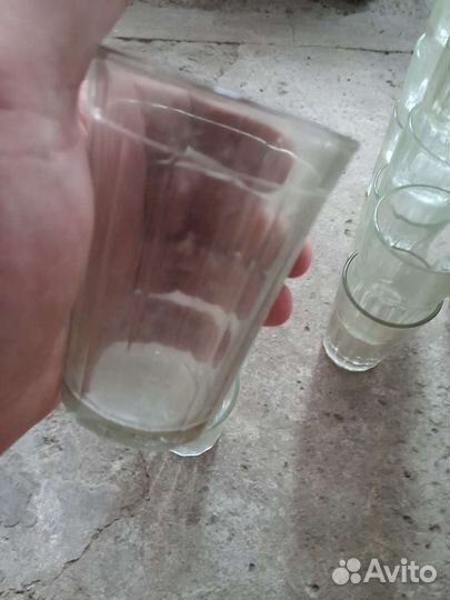 Стаканы граненые СССР