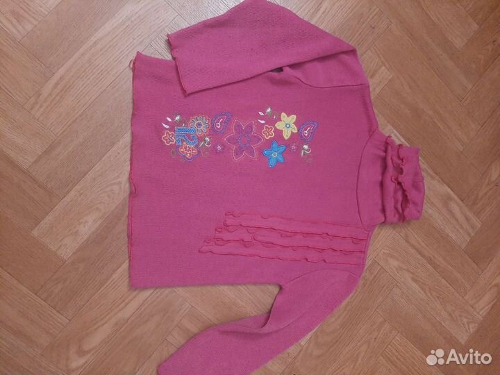 Детские вещи пакетом. Колготки, шапки