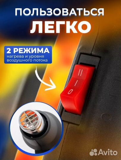 Фен строительный