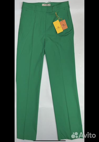 Брюки Etro зелёные